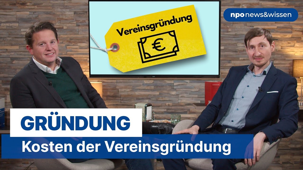Kosten der Vereinsgründung
