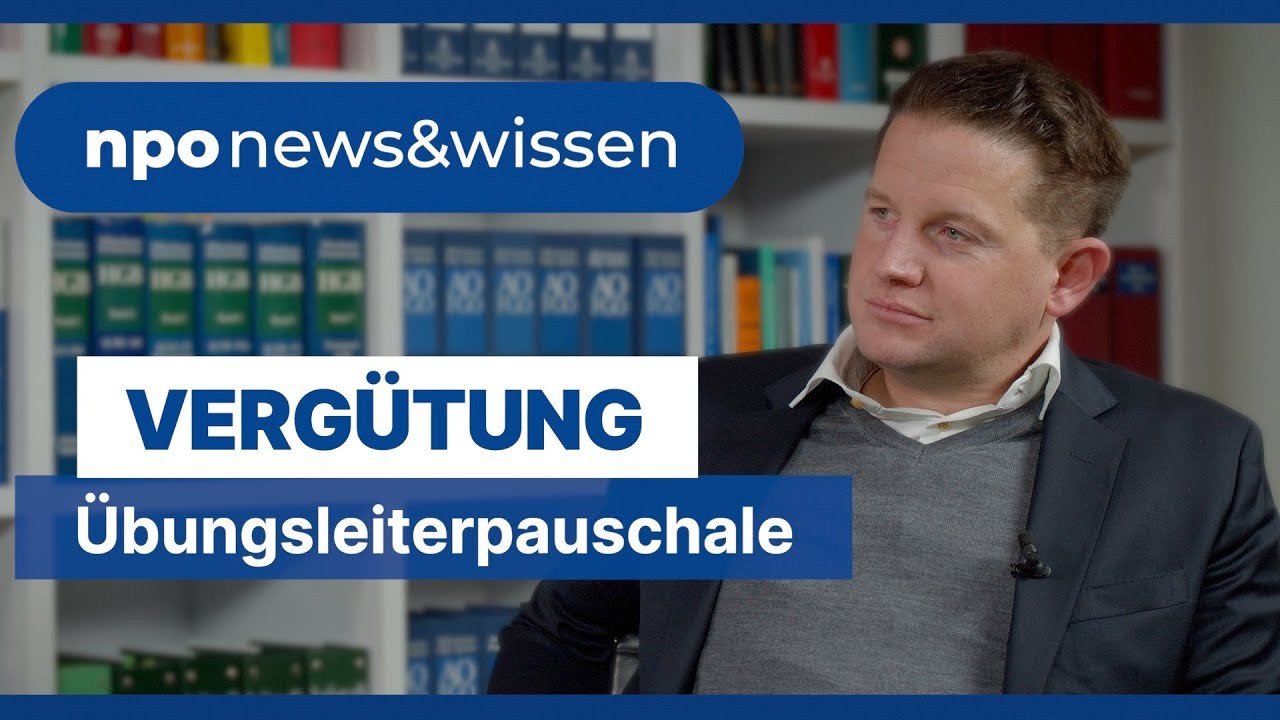 Die Übungsleiterpauschale