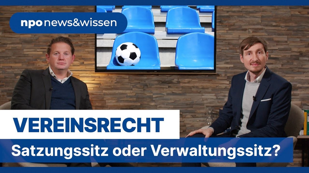 Satzungssitz oder Verwaltungssitz