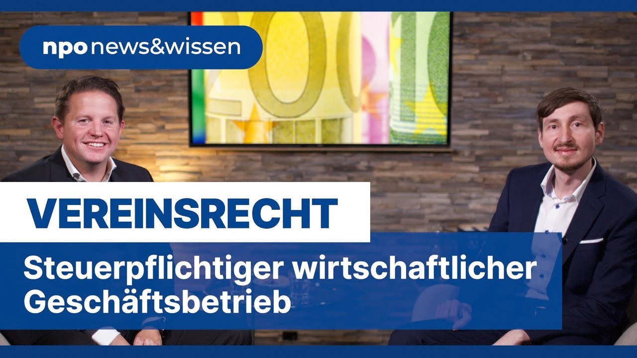 Thumbnail Steuerpflichtiger wirtschaftlicher Geschäftsbetrieb
