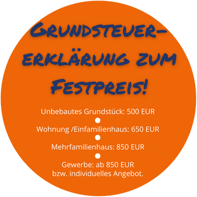 Button Grundsteuer zum Festpreis