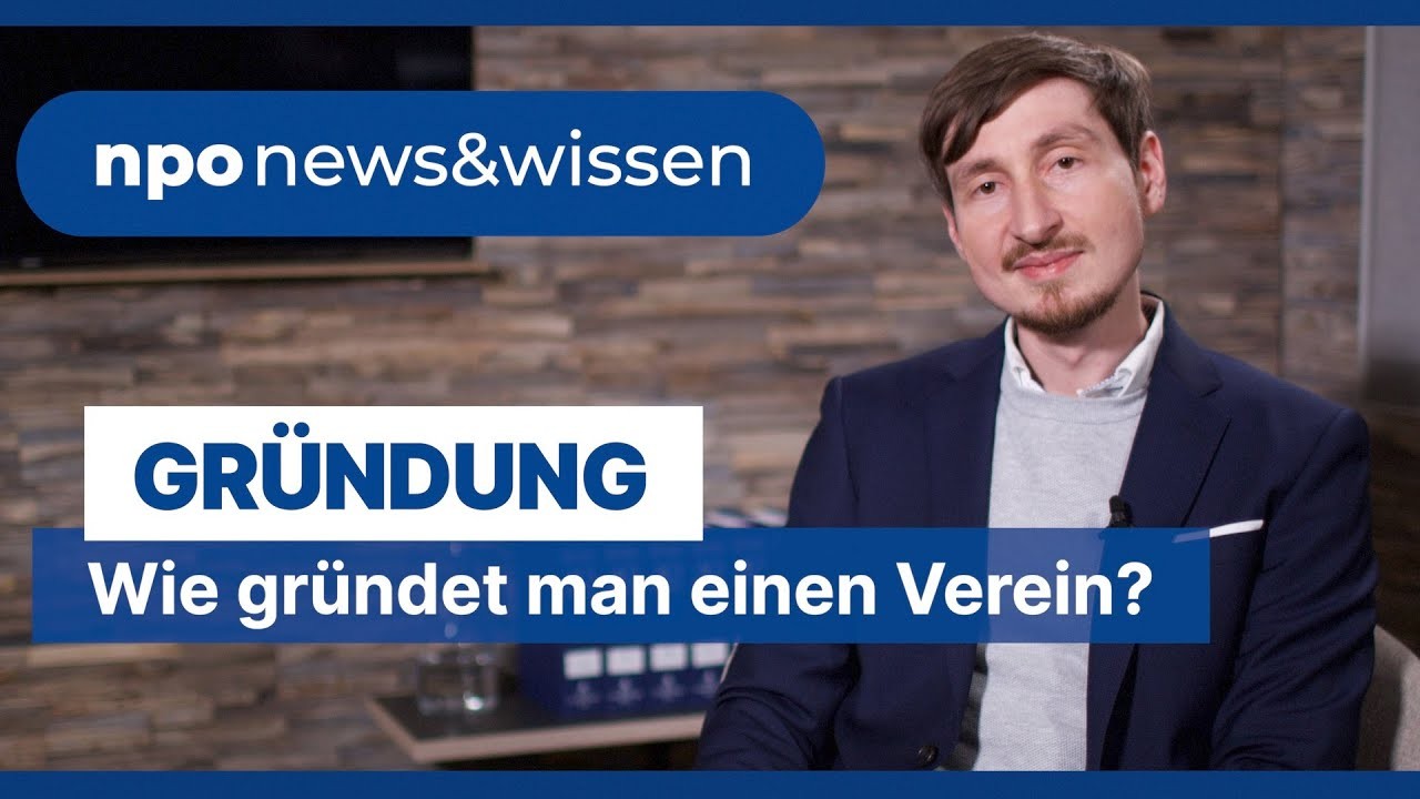Vereinsgründung mit Ablaufplan